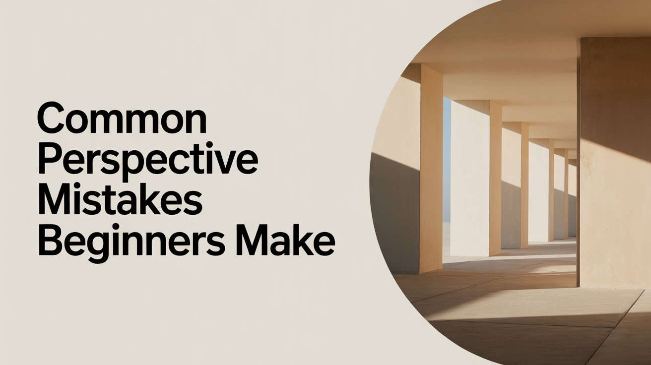 Common Perspective Mistakes Beginners Make