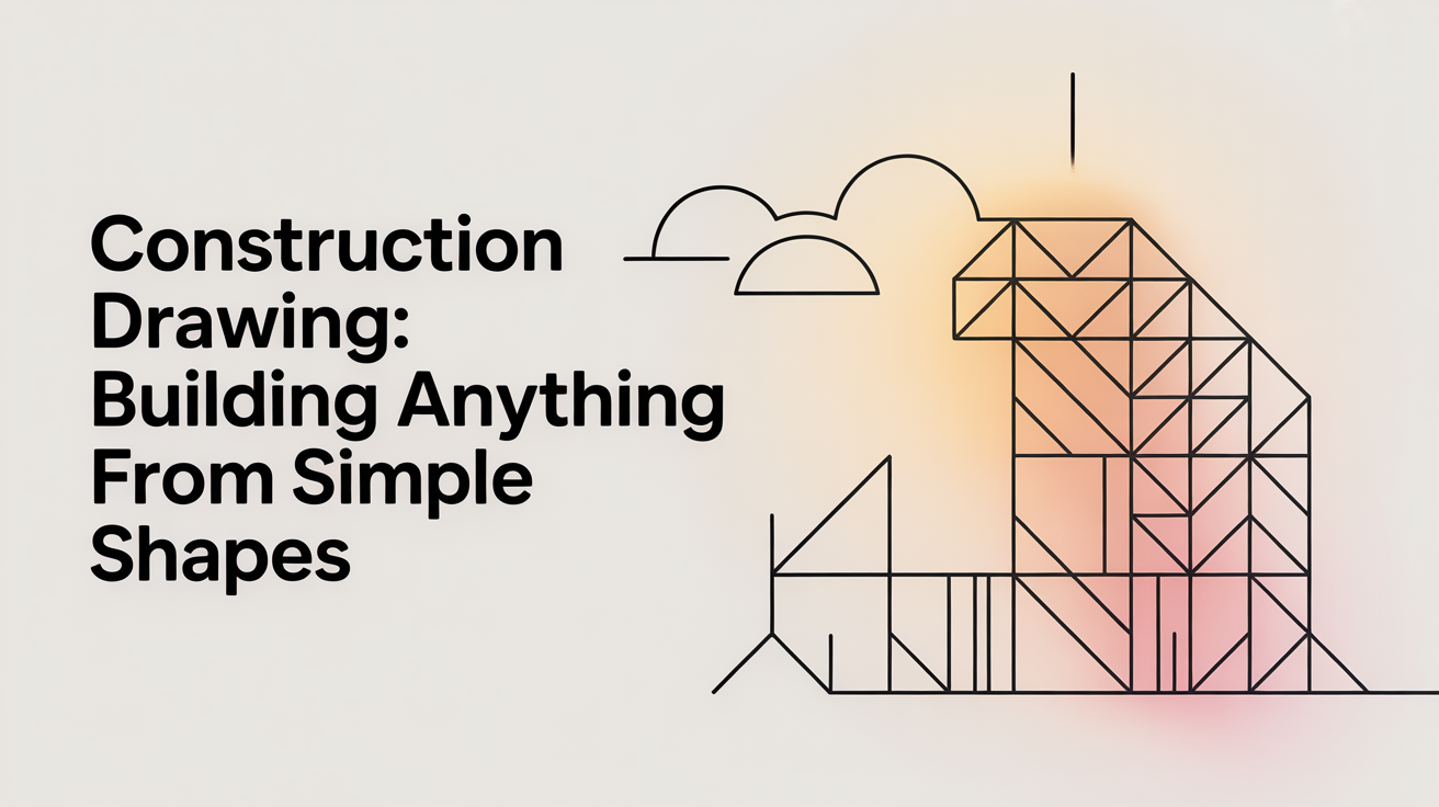 Construction Drawing: Building Anything From Simple Shapes