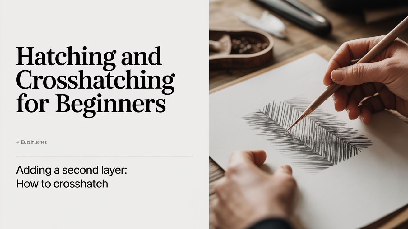 Adding a Second Layer: How to Crosshatch