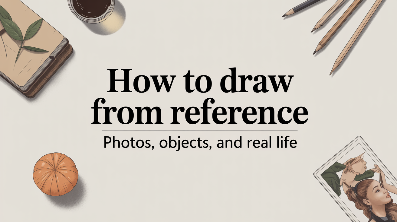 How to Draw From Reference: Photos, Objects, and Real Life