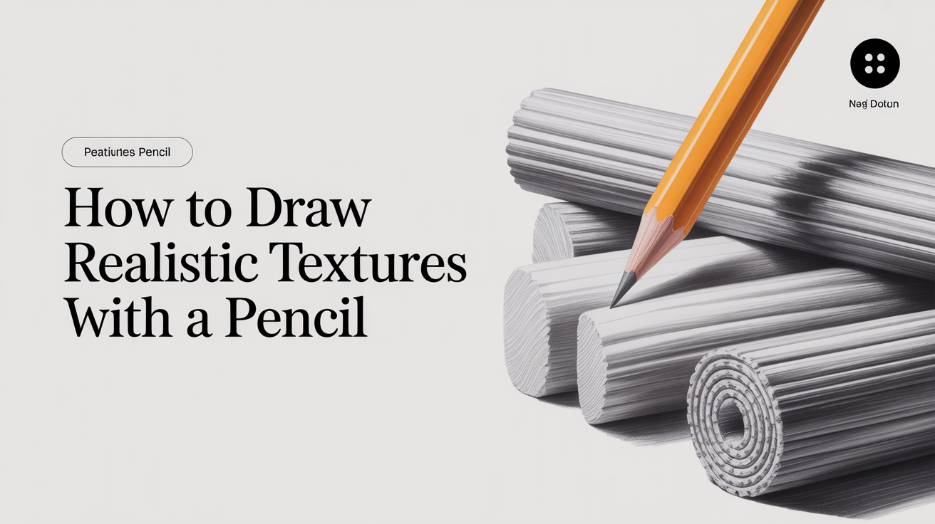 How to Draw Realistic Textures With a Pencil