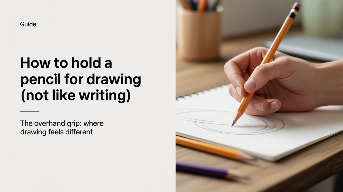 The Overhand Grip: Where Drawing Feels Different