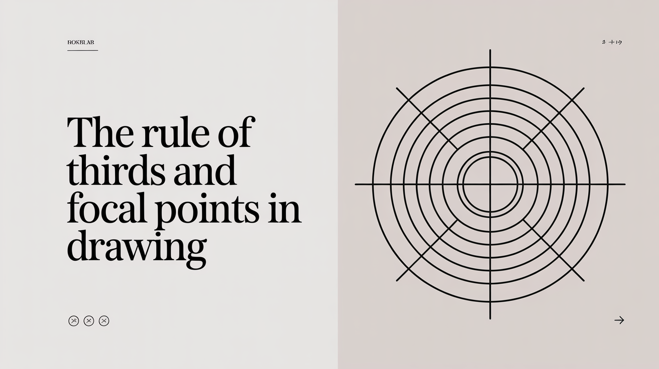 The Rule of Thirds and Focal Points in Drawing