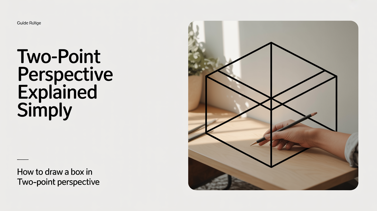 How to Draw a Box in Two-Point Perspective